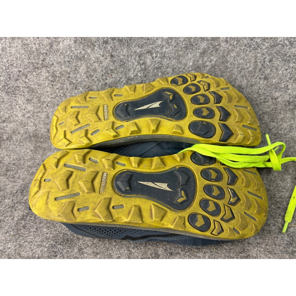 Altra‎ Lone Peak 5 Trail Running Shoes Mens 8 Blue Green Zero Drop AL0A4VQE408 - Picture 8 of 8